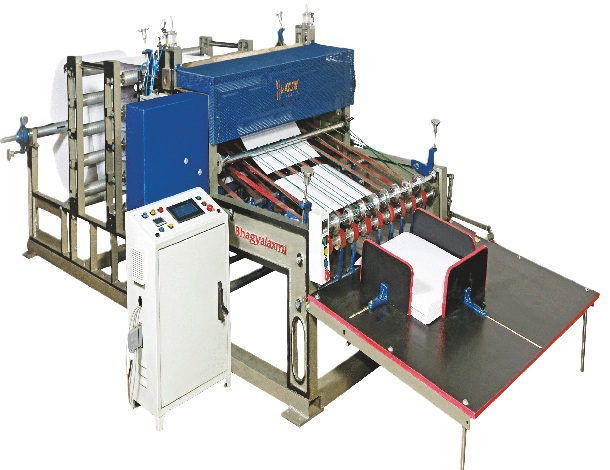 BSP Semi Automatic Paper Reel to Sheet Cutting Machine
